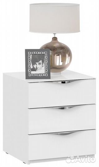 Тумба прикроватная с 3 ящиками Глосс