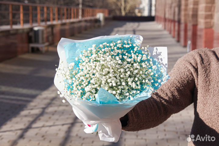 Букет из гипсофилы