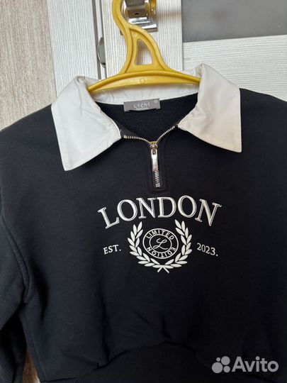 Черная толстовка lishi XS