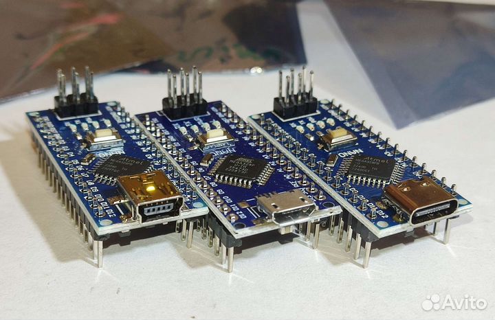 Arduino Nano V3 Atmega328p-16 USB и разные фенечки