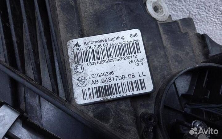 Фара правая BMW 3-Series