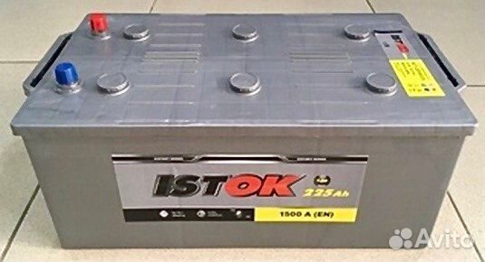 Грузовой аккумулятор Исток 225 ач 1500 а