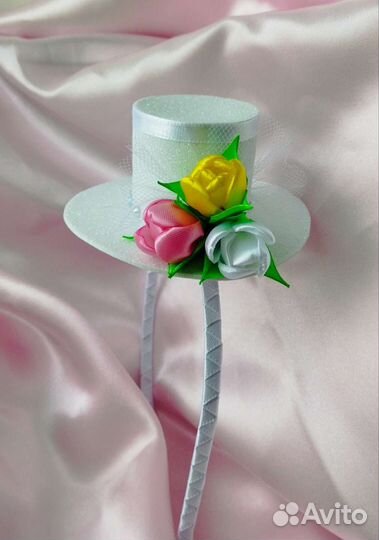 Ободок шляпка