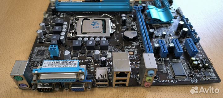 Материнская плата сокет 1155 Asus p8h61-M LX