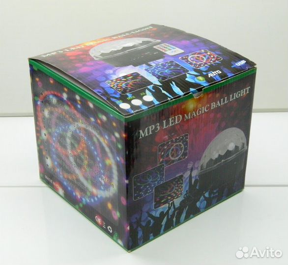 Диско шар светодиодный с Bluetooth
