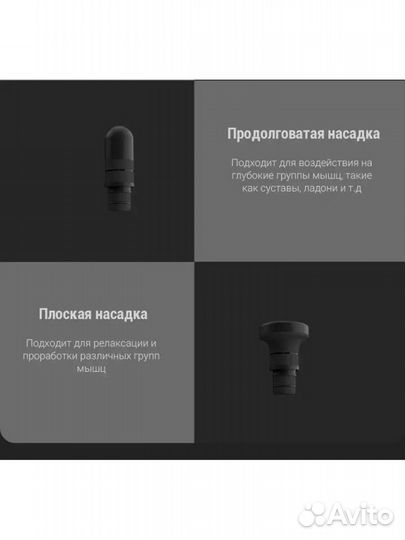 Перкуссионный массажер xiaomi Meavon Cерый