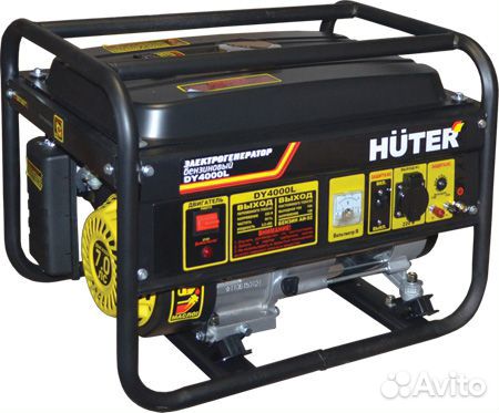 Бензогенератор Huter DY 4000L - 3.2 кВт
