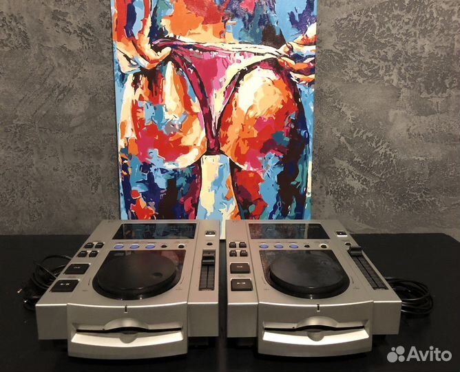 Dj проигрыватель Pioneer CDJ-100S (комплект-2шт)