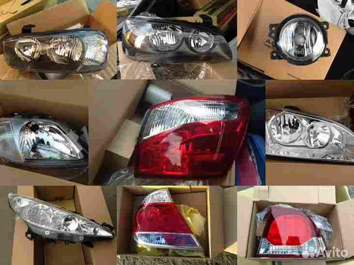 323 стекло фары противотум прав (россия)