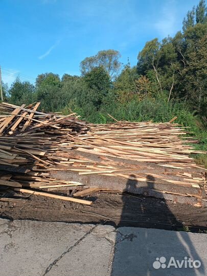 Дрова горбыль