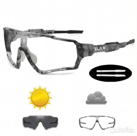 Очки фотохромные новые