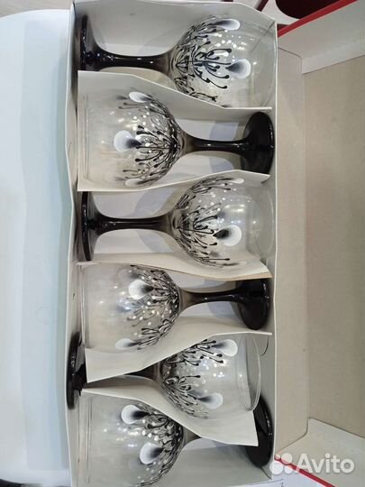 Бокалы для вина набор 6 шт