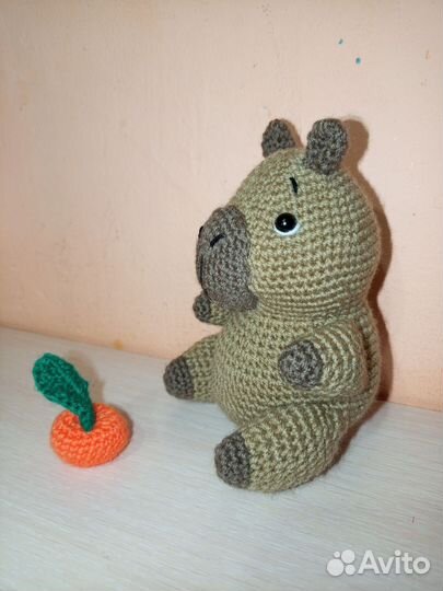 Капибара вязаная
