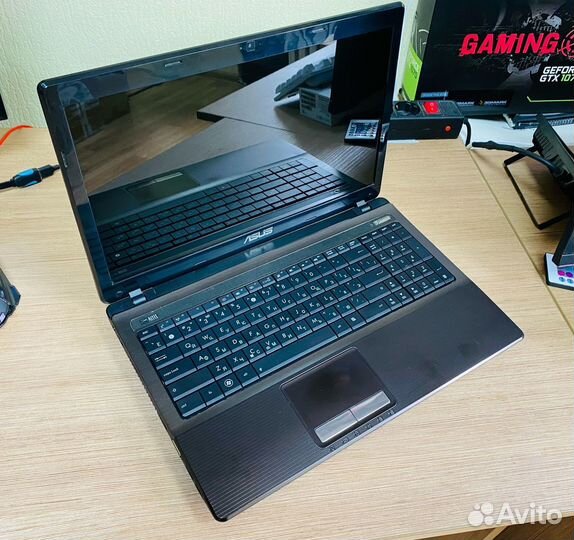 Ноутбук asus для дома и работы/двухъядерный