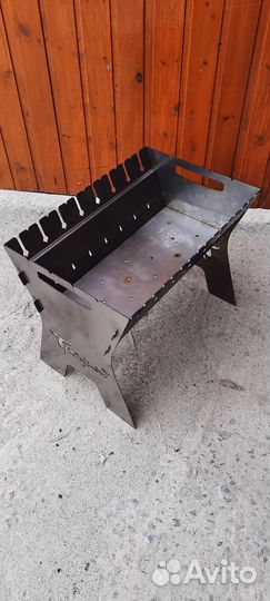 Мангал разборный сталь 2мм.(новый)