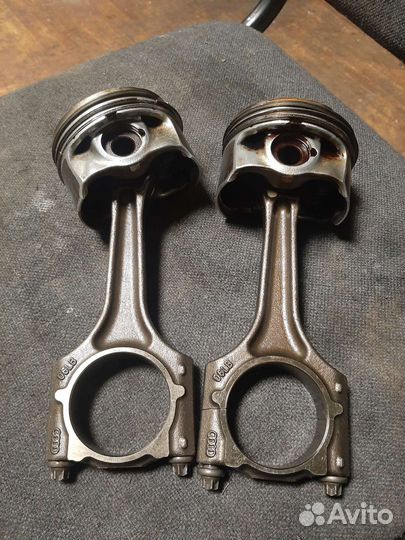 Шатун +поршень skoda Octavia rs