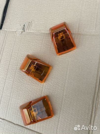 Указатель контурный на крышу камаз (желтый) LED 3ш