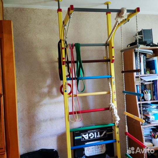 Детская шведская стенка деревянная