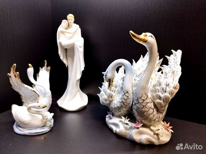 Предметы интерьера, тарелки, статуэтки, латунь