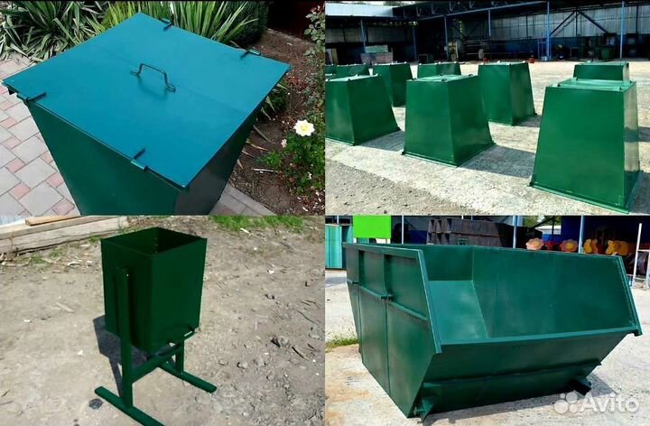 Бункеры мусорные и контейнеры