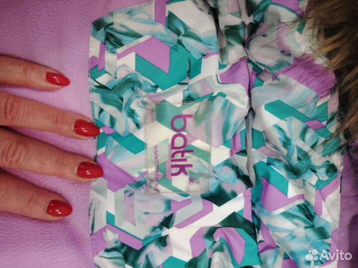 Зимний костюм для девочки 152