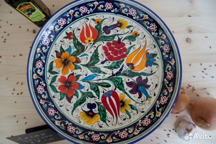 Ляган 37 см цветной