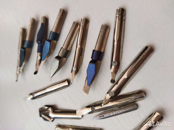 Перья шрифтовые