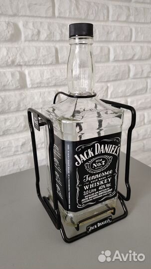 Бутылка Jack Daniels качели 3л