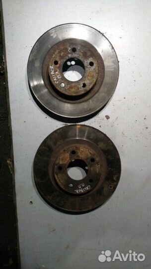 Диск тормозной передний Dodge Caliber 2.0 ECN 2007