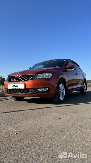 Skoda Rapid 1.6 AT, 2018, 75 000 км