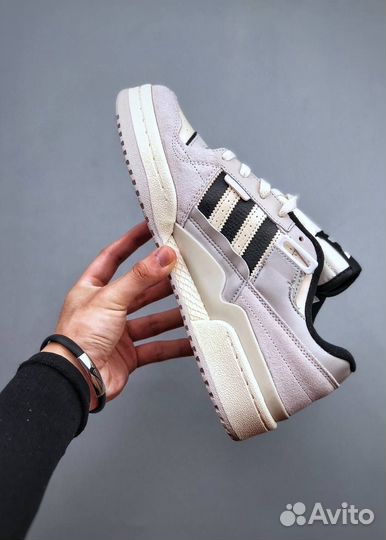 Кроссовки Adidas Forum Low Серые