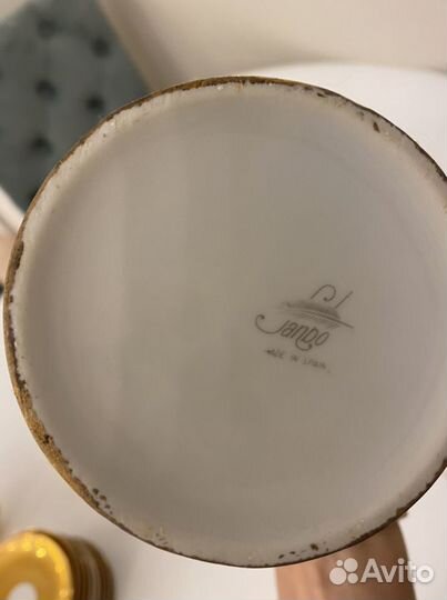 Винтажный Сервиз кофейный janbo