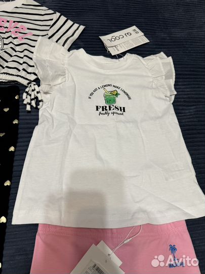 Вещи для девочки новые 98-104