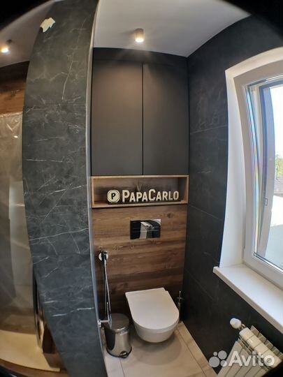 Шкаф в ванну, туалет, инсталляция над унитазом