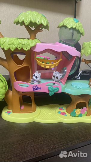 Littlest pet shop домик на дереве