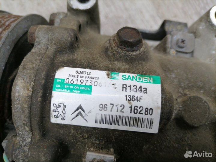 Компрессор кондиционера Citroen C3 A51 EP3 2011