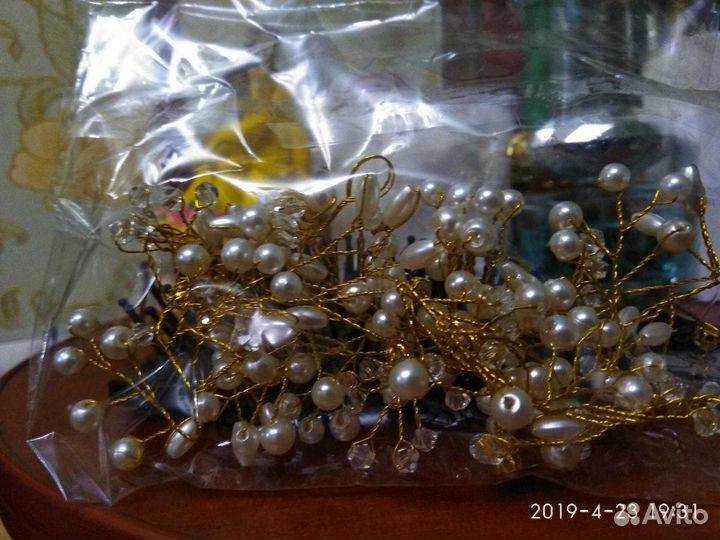 Свадебное украшение для волос