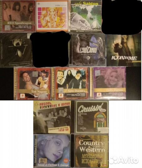 Музыкальные аудио-диски лицензии,запечат