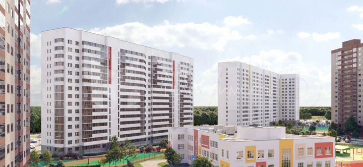 1-к. квартира, 37,1 м², 10/17 эт.