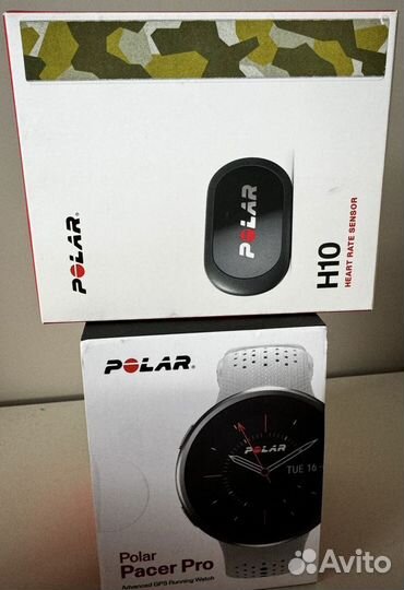 Мультиспортивные часы Polar Pacer Pro с Polar H10