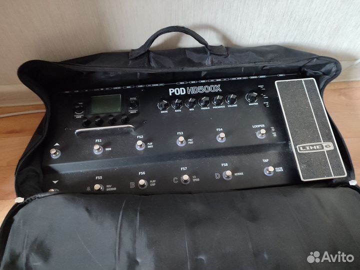 Гитарный процессор line 6 pod hd500x