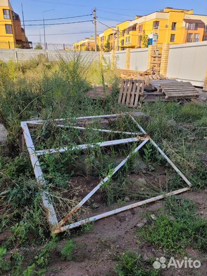 Ворота распашные бу