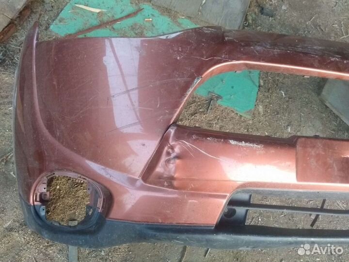 Передний бампер mitsubishi outlander 3