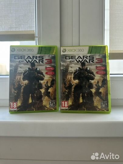 Gear of war 3 xbox 360 (цена указана за шт)