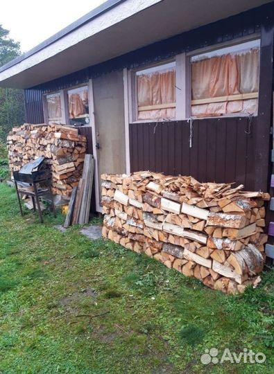 Сухие березовые дрова