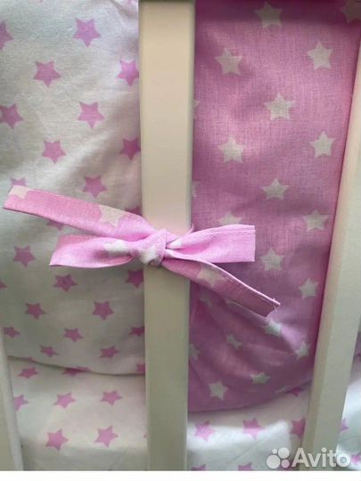 Бортики в детскую кроватку