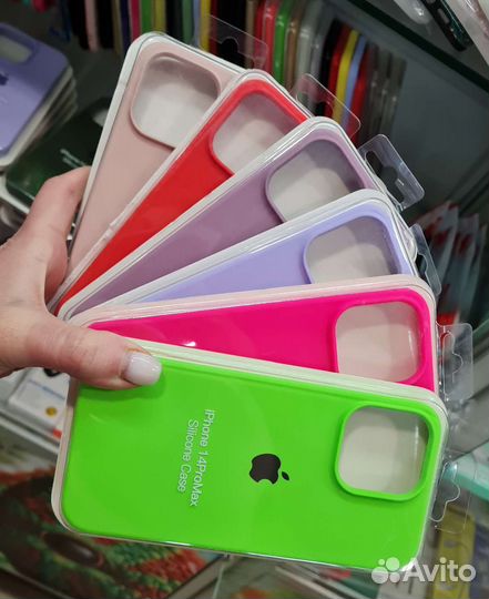 Силиконовый чехол iPhone 14 pro max