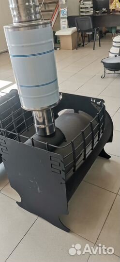 Печь банная на 24 куба