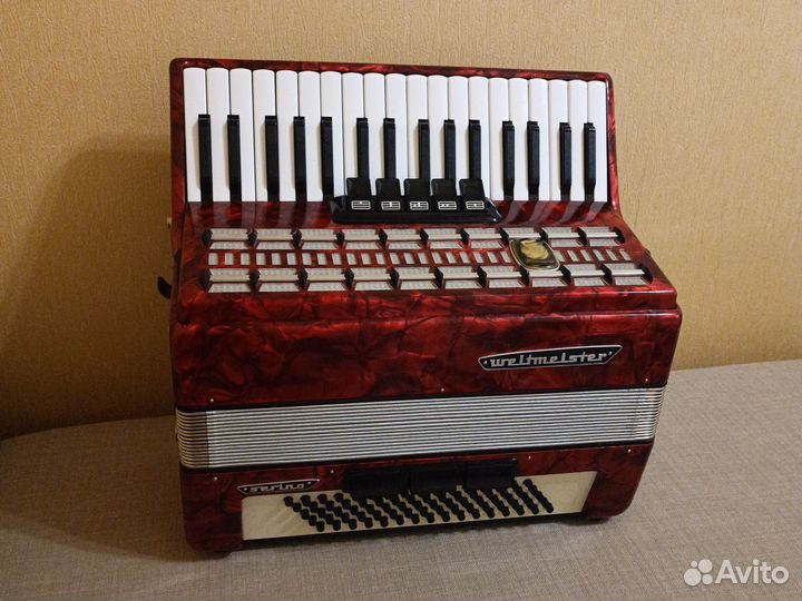 Аккордеон Weltmeister serino 3/4 Германия
