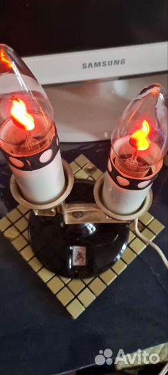 Светильник настольный винтаж СССР